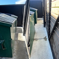 DUMPSTER-PAD-CLEANINGDEGREASING-AT-LOCAL-FAVORITE-RESTAURANT-IN-GARDEN-CITY-KANSAS 1