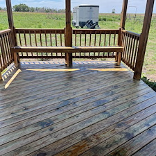 WOODEN-GAZEBO-CLEANING-in-Southwest-Kansas 1